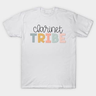 Clarinet Tribe Muted Pastels T-Shirt